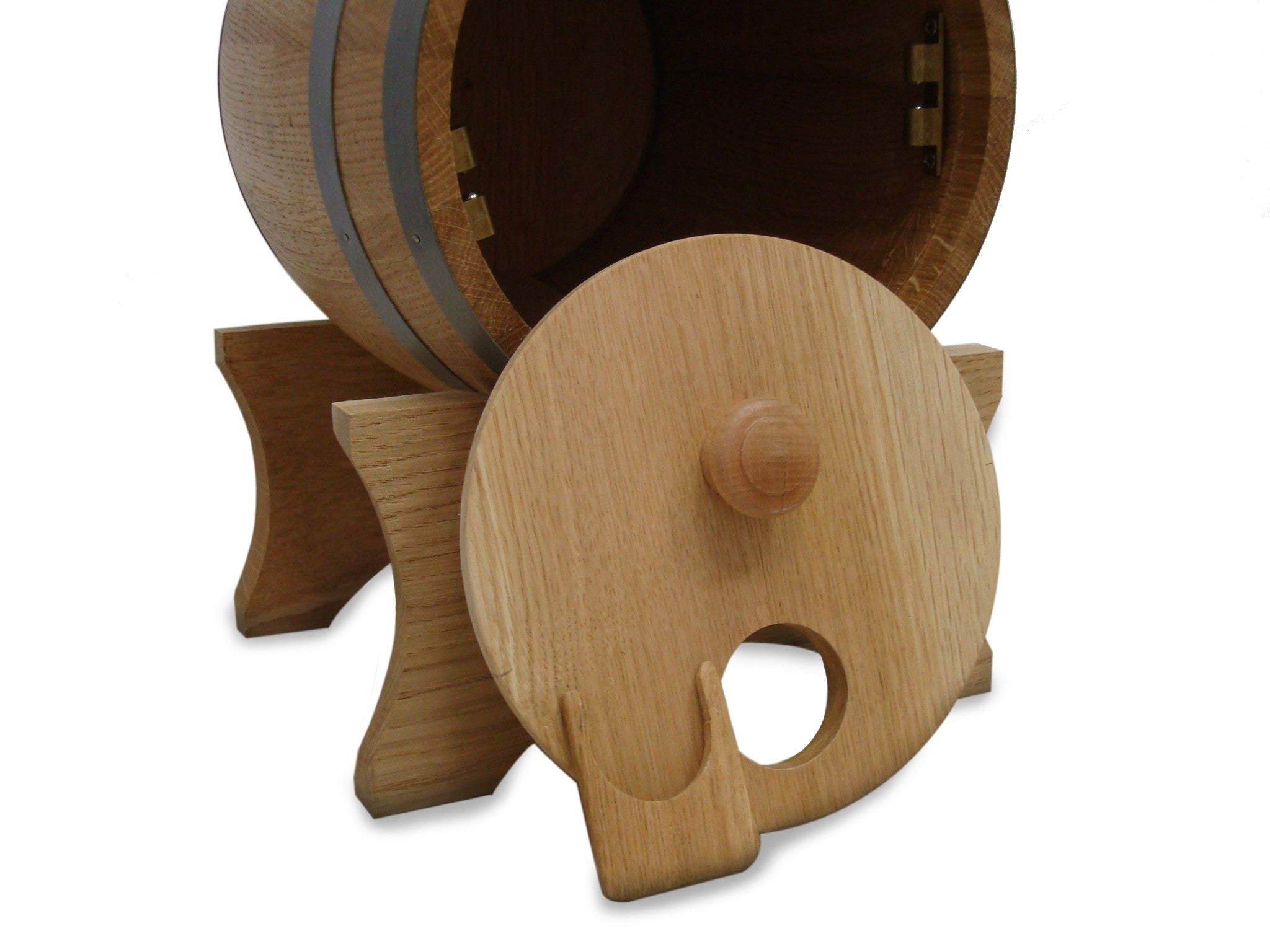 Wood barrel for bag in box 10 L